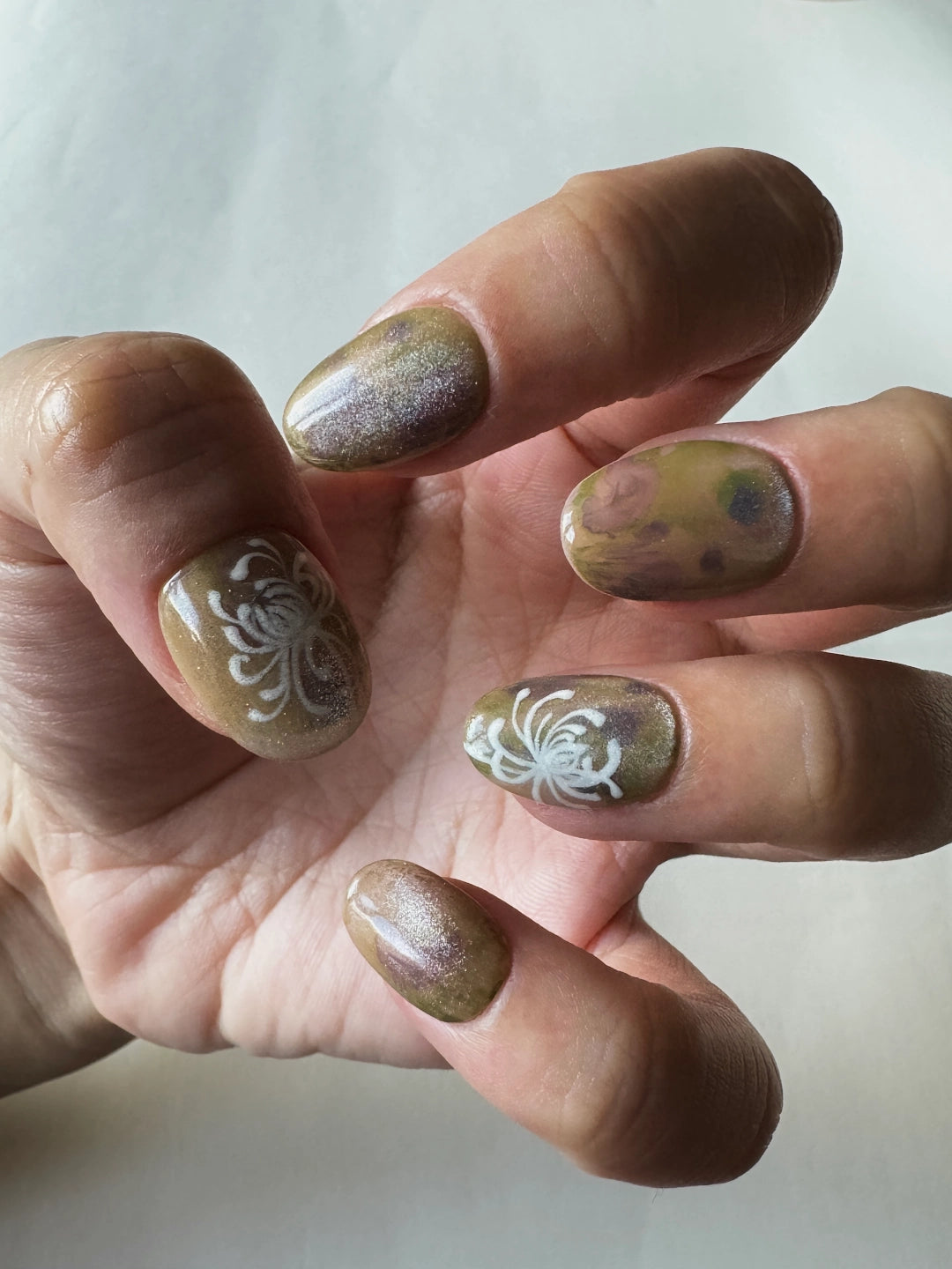silver chrysanthemum