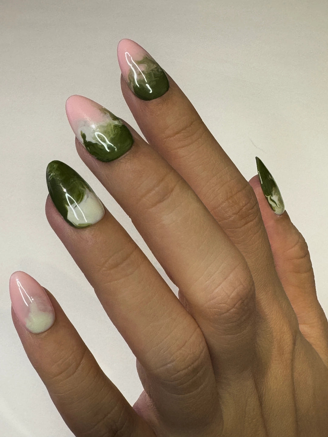 strawberry matcha latte